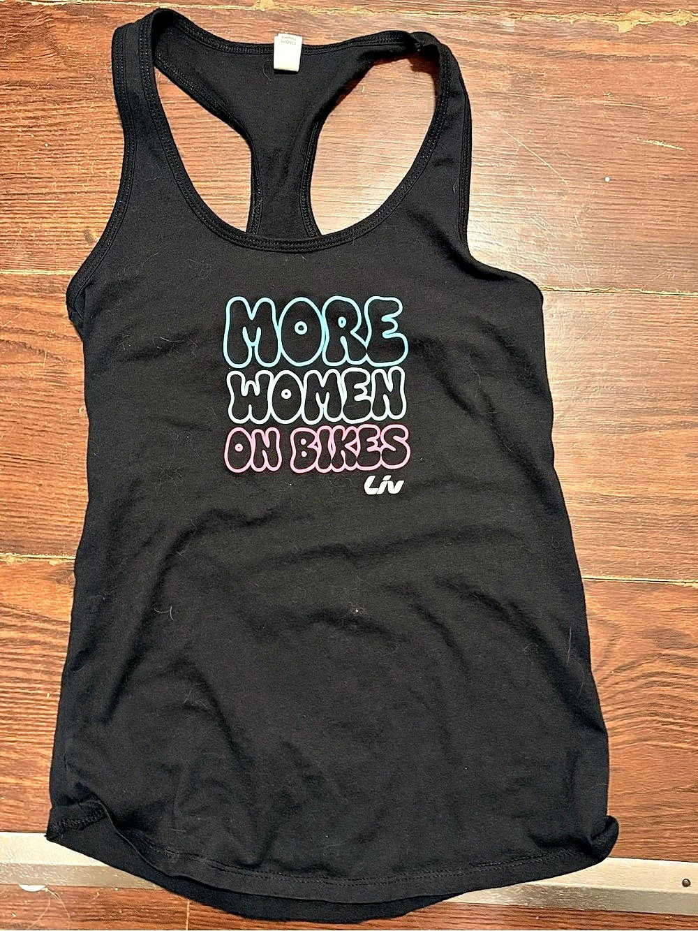 LIV - Womens Ideal Racerback Tank Top in Black Size XS